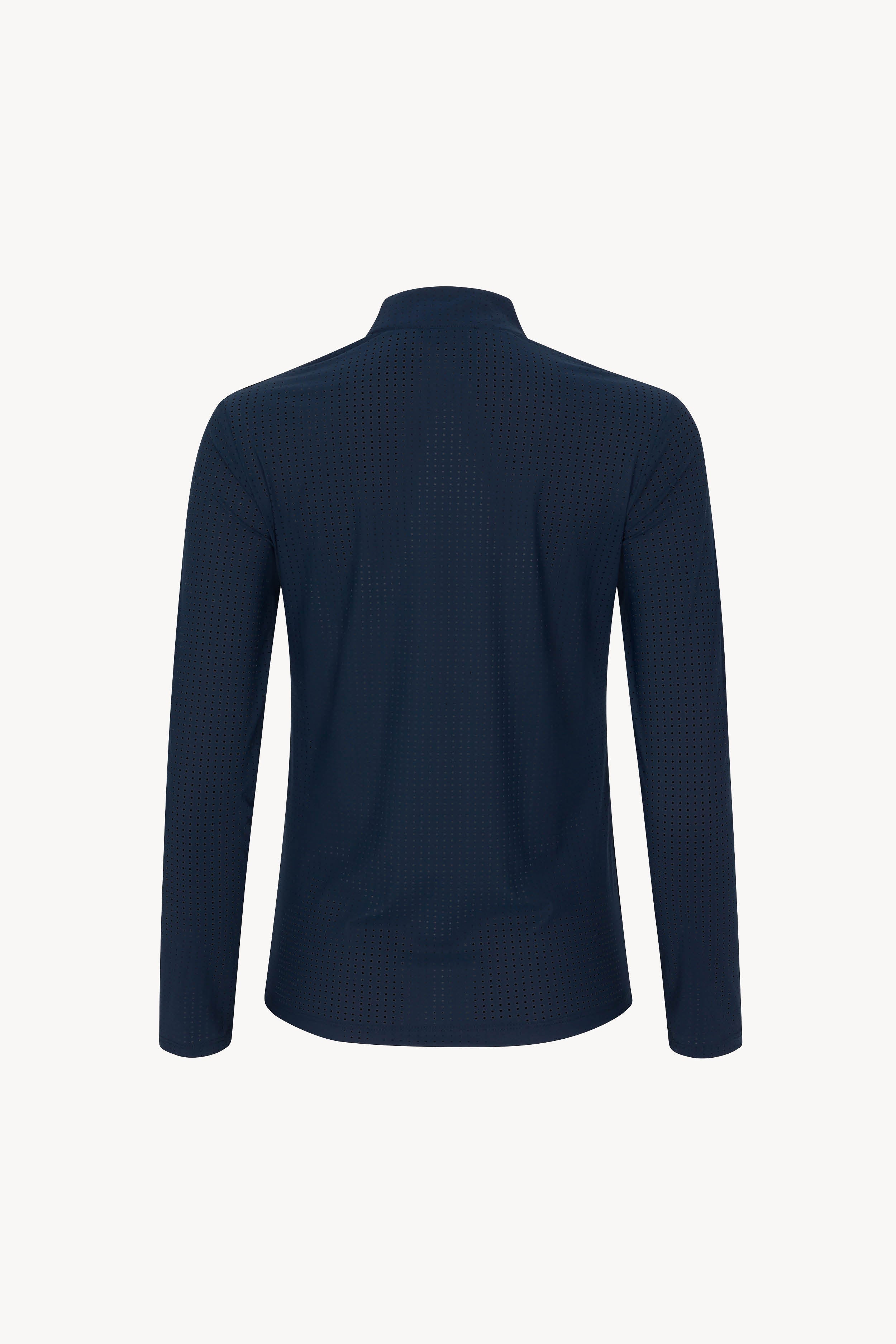 The Lightweight Perforated Performance Quarter Zip