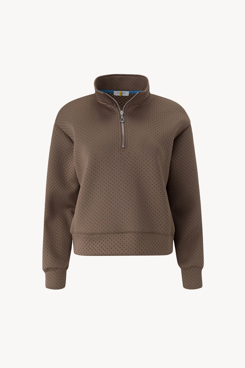 The Half-Zip Funnel Neck